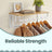 Wall-Mounted Coat Rack - Metal - Industrial Gray - With 5 Removable Hooks and Floating Shelf