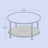 Coffee Table - Faux Marble - Round