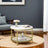 Coffee Table - Faux Marble - Round