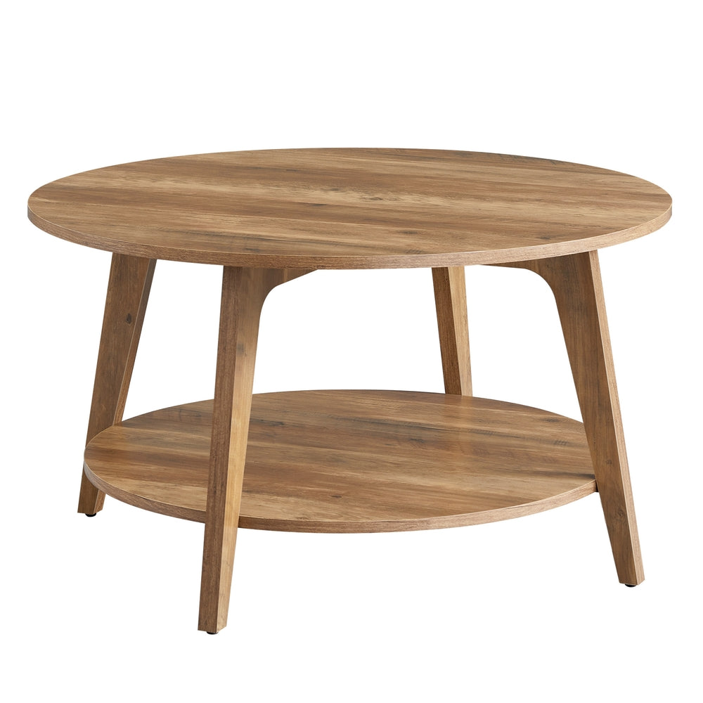 Modern Storage Table - 55x100x45 - Particleboard - 2-Tier Design