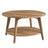 Modern Storage Table - 55x100x45 - Particleboard - 2-Tier Design