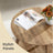 Modern Storage Table - 55x100x45 - Particleboard - 2-Tier Design