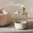 Round Side Table - Wood - Ebony Black