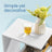Side Table - Wood - Rustic Walnut and White - Versatile Open Storage