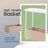 Bedside Table - MDF - Matte White