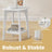 Small End Table - 15.7" - Particleboard - Lower Shelf