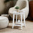 Small End Table - 15.7" - Particleboard - Lower Shelf