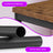 Side Table - Wood - Rustic Brown and Black - Versatile Design for Living Room