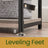 Side Table - Wood - Rustic Brown and Black - Versatile Design for Living Room