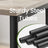 Side Table - Wood - Rustic Brown and Black - Versatile Design for Living Room