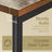 3-Tier End Table - Steel Frame - Rustic Brown - Versatile for Living Room