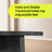 End Table - Metal - Black - Small Round with Bottom Shelf