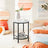 2-Tier Side Table - Particleboard - Modern Minimalist