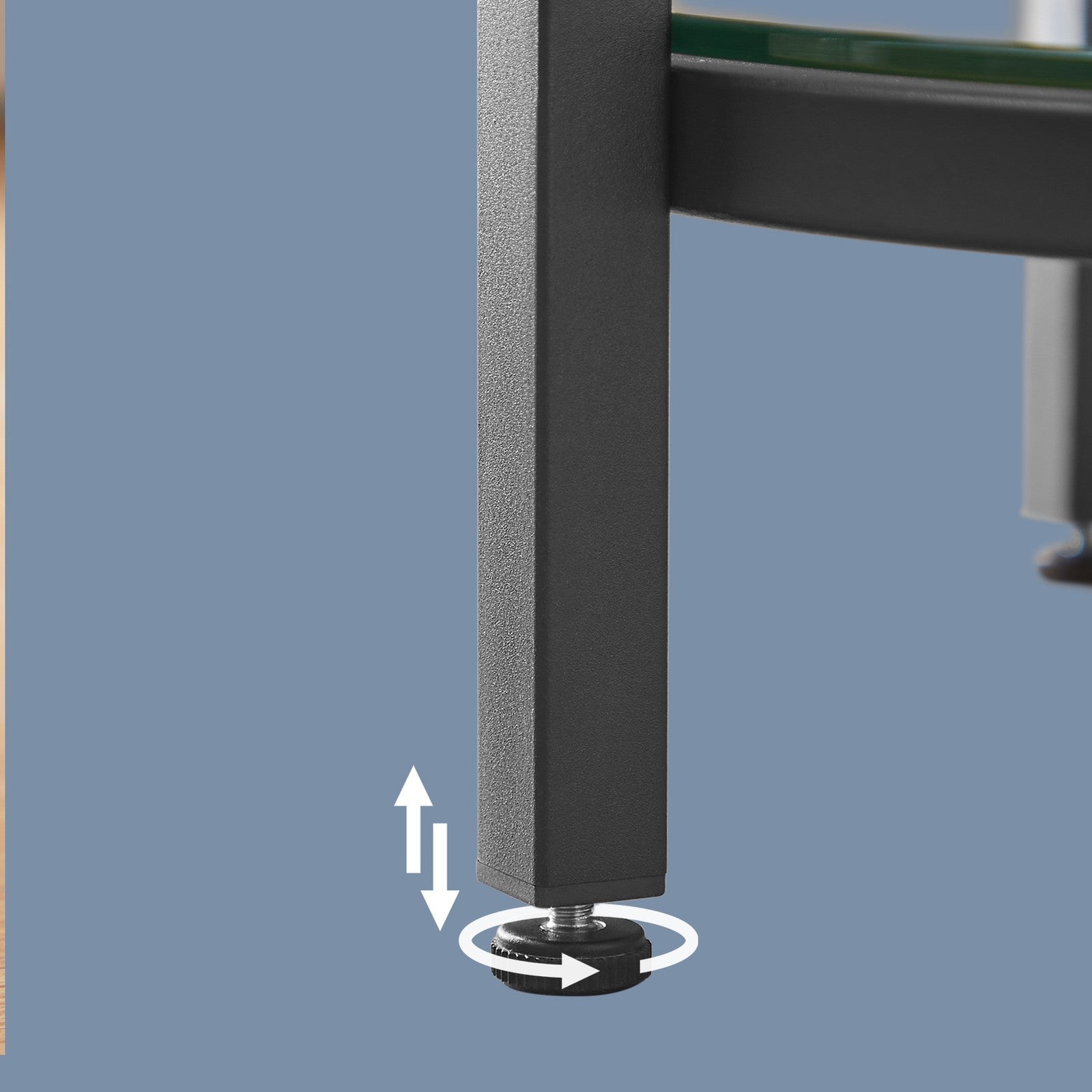 2-Tier Side Table - Particleboard - Modern Minimalist