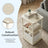 Superfast Toolless Assembly, Side Table - Wood and Steel - Beige