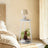 Round Side Table - Particleboard - Marble White