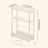 Slim End Table - Wood - Dark Finish