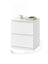 Nightstand with Charging Station - 19L - Particleboard - 2 AC Outlets