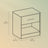 Nightstands - Wood - Brown - Set of 2 with Drawer and Open Compartment