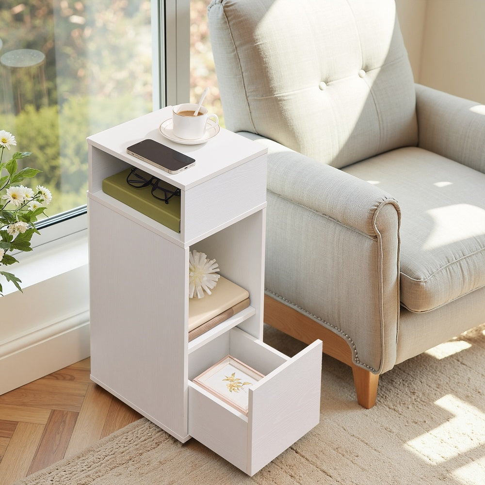 Bedside Table - 30L - Particleboard Frame - Superfast Toolless Assembly