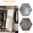 Full Length Mirror - 63"L x 20"W - Tempered Glass - Aluminium Alloy Frame