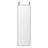 Full-Length Mirror - Tempered Glass - Ink Black - Rectangular Design