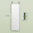 Full-Length Mirror - Tempered Glass - Ink Black - Rectangular Design