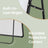 Standing Dressing Mirror - 160x50 - Tempered Glass - Aluminium Frame