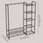 Clothes Rack - 62L - Steel - Open Wardrobe