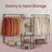 Clothes Rack - 72" - Steel - Freestanding Design