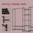 Clothes Rack - 72" - Steel - Freestanding Design
