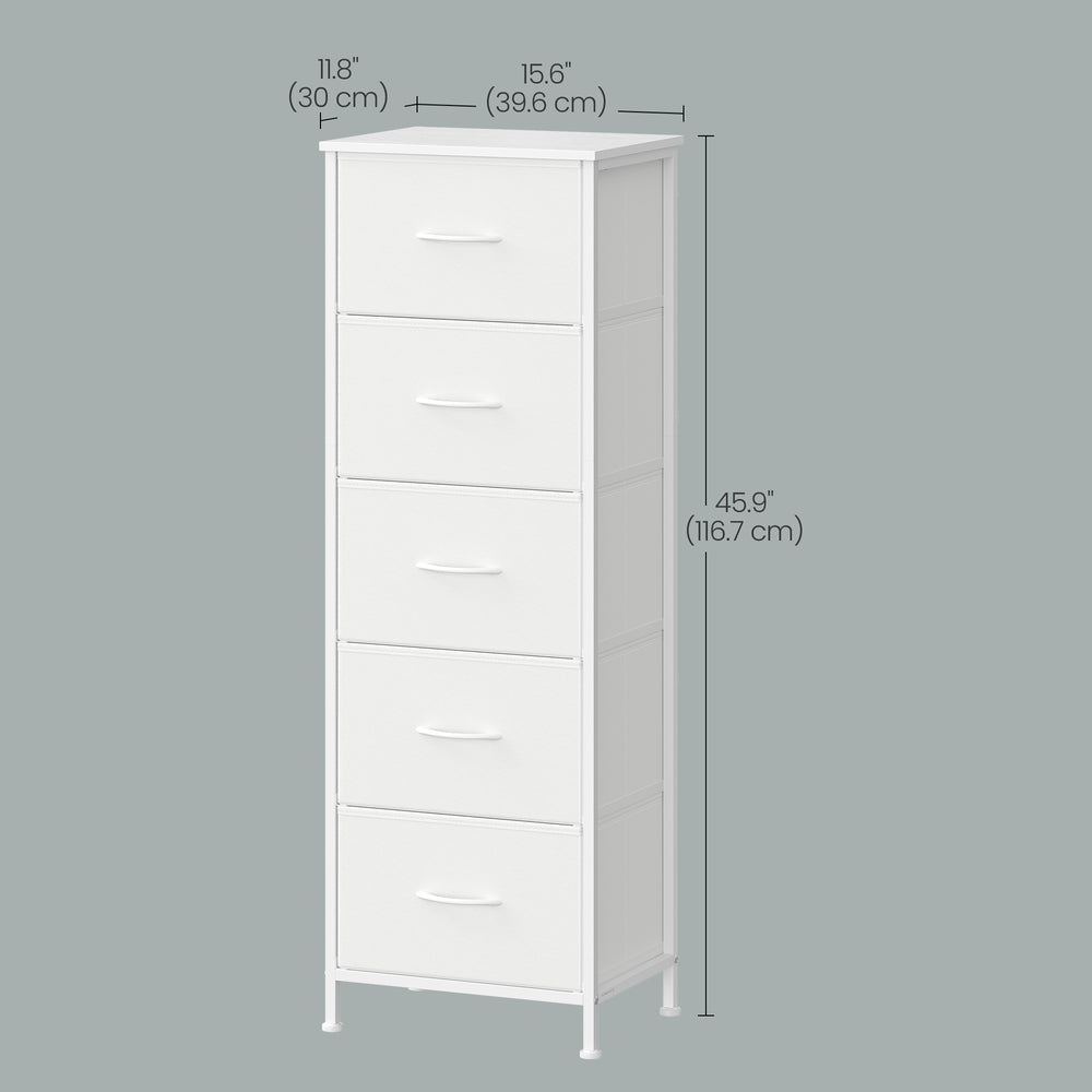 Drawer Storage Unit - 2 Drawers - Steel - Anti-Tip Kit
