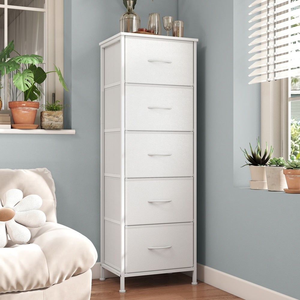 Drawer Storage Unit - 2 Drawers - Steel - Anti-Tip Kit