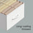 Drawer Storage Unit - 2 Drawers - Steel - Anti-Tip Kit