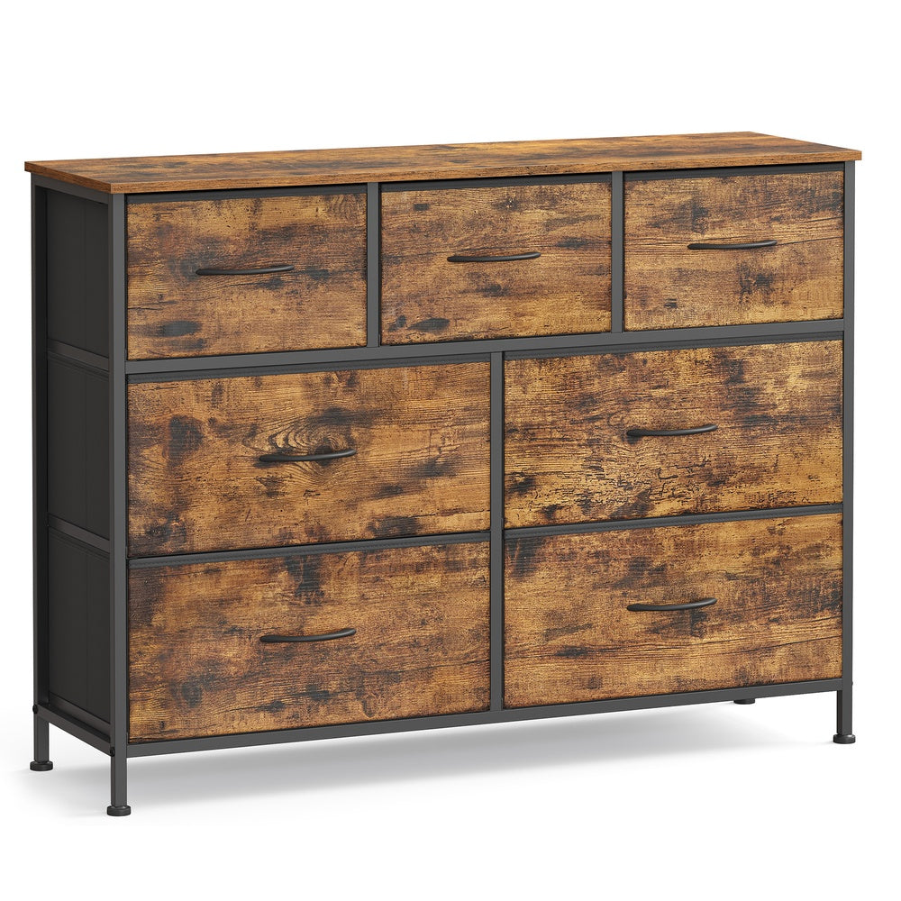 7-Drawer Storage Chest - 30L - Steel - Non-Woven Fabric
