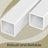 Drawer Dresser - 5 Drawers - Steel - Anti-Tip Kit