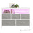 Dresser with LED Lights - 5 Drawers - Steel - Charging Station