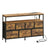 Dresser with LED Lights - 50L - Steel - Charging Station