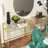 Console Table - Tempered Glass - Gold