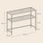 Console Table - Tempered Glass - Gold