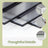 5-Tier Shelf - Tempered Glass - Clear - Versatile Storage Rack for Home and Office