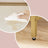 5-Tier Tempered Glass Shelving Unit - Steel Frame - Gold - Versatile Storage for Living Room