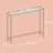 Console Table - Tempered Glass - Gold