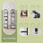 5-Tier Storage Rack - Tempered Glass - Clear - Arched Design with Steel Frame