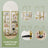 Tall Bookcase - Tempered Glass - Gold - 6-Tier Shelving Unit for Living Room