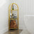 3-Tier Corner Shelf - Tempered Glass - Metal Frame