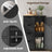 Bathroom Floor Storage Cabinet - Wood - Cloud White - Freestanding with 4 Drawers and 1 Door