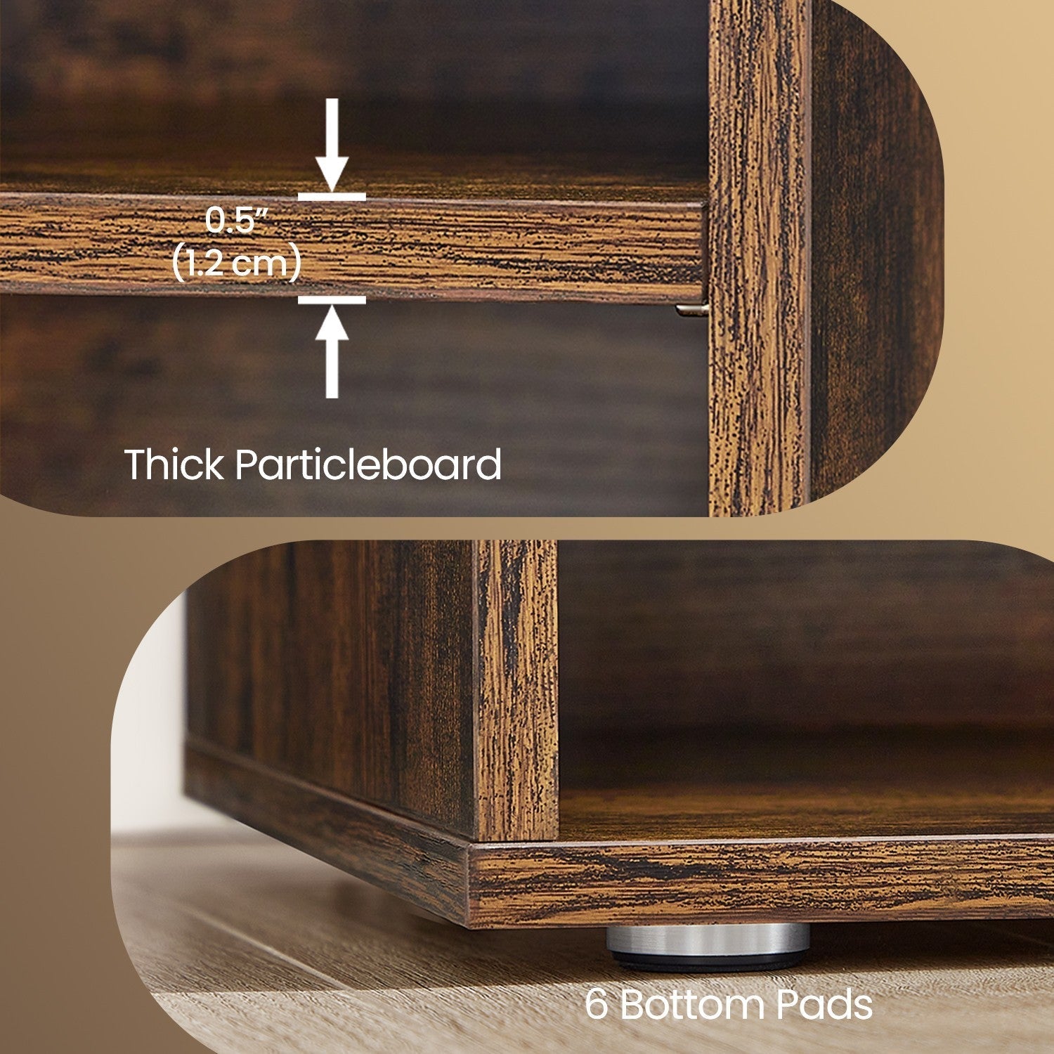 Shoe Bench - Wood - Neutral Color