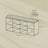 Shoe Bench - Wood - Natural Finish - 10-Compartment Storage with Padded Seat and Adjustable Shelves