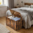 Storage Chest - Wood - Brown - with 2 Safety Hinges